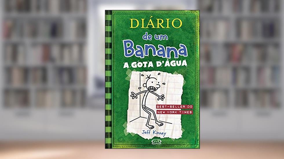Diário de um Banana 3: A gota d'água, do autor Jeff Kinney