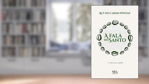 Capa de A Fala do Santo, do autor Ruy do Carmo Póvoas