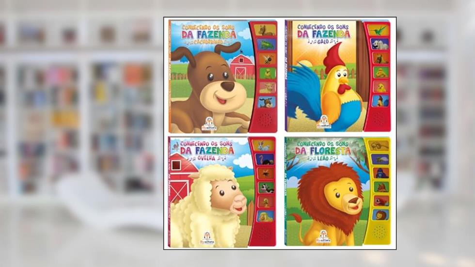Coleção Conhecendo os Sons - 4 Livros, do autor Blu Editora