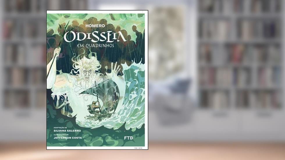 Odisseia em Quadrinhos, do autor Homero
