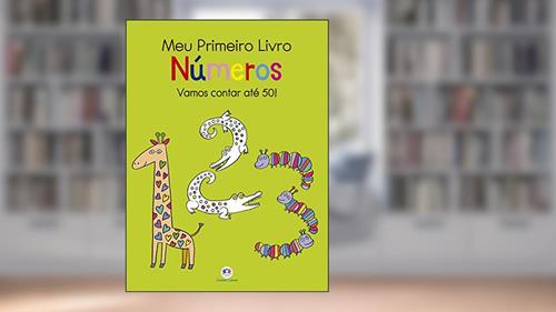 Capa de Meu primeiro livro - Números: Vamos contar até 50!, do autor Elizabeth Golding