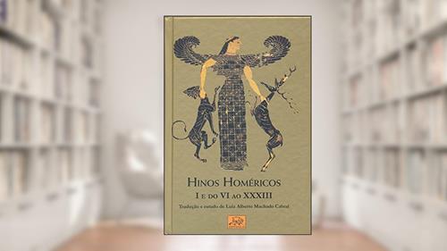 Capa de Hinos Homéricos I e do VI ao XXXIII, do autor Luiz Alberto Machado Cabral