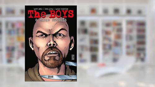 Capa de The Boys Volume 8: O Rapaz Escocês, do autor Garth Ennis