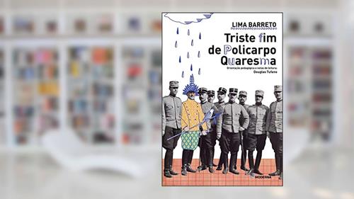 Capa de Triste fim de Policarpo Quaresma, do autor Lima Barreto