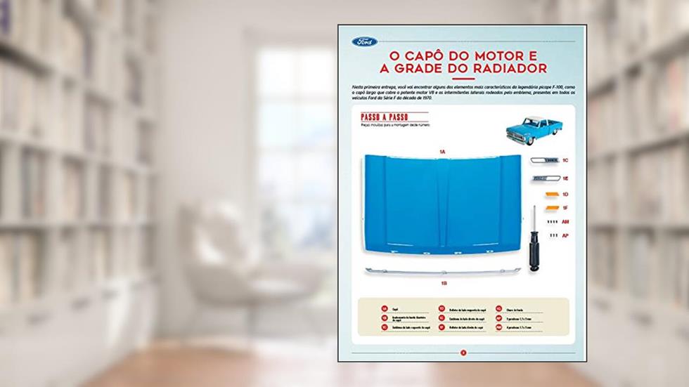 Picape Ford F-100: Fascículo + Peças - ED. 01 - Escala 1/8, do autor Salvat