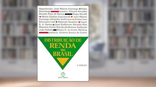 Capa de Distribuição de renda no Brasil, do autor José Márcio Camargo; Fabio Giambiagi