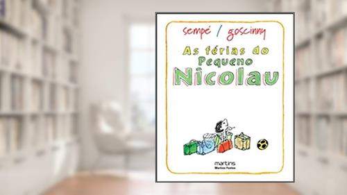 Capa de Férias do pequeno Nicolau, As, do autor Goscinny, René | Sempé, Jean Jaques