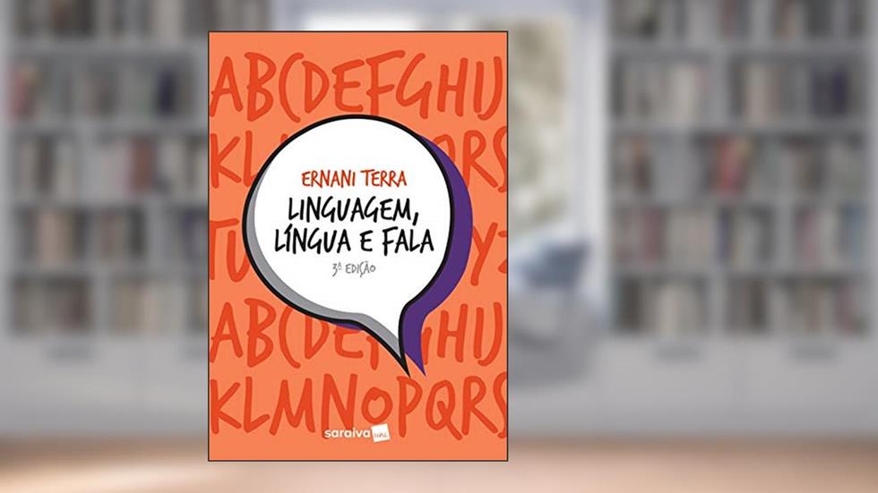 Linguagem, língua e fala, do autor Ernani Terra