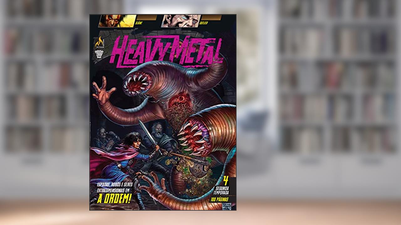 Capa de Heavy Metal 2º temporada - Episódio 4, do autor T. C. Eglington; Pat Kek-W / Mills