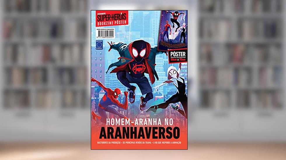 Superpôster Mundo dos Super-Heróis - Homem Aranha no Aranhaverso, do autor Editora Europa