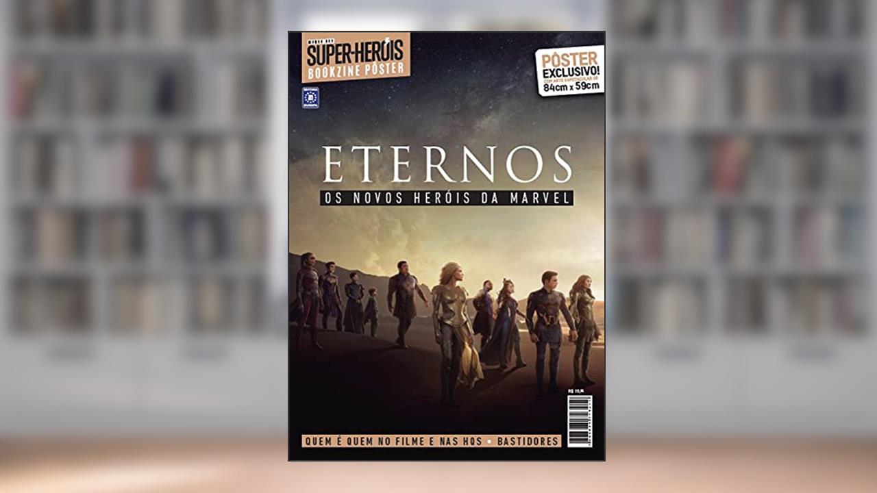 Superpôster Mundo dos Super-Heróis - Eternos, do autor Editora Europa