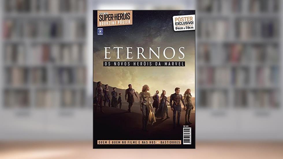 Superpôster Mundo dos Super-Heróis - Eternos, do autor Editora Europa