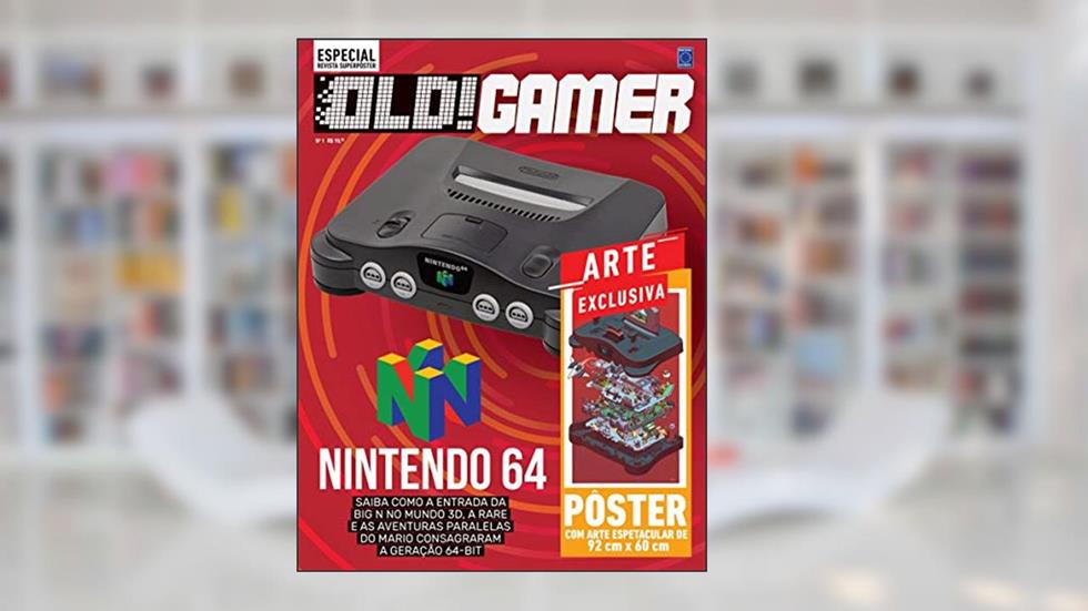 Superpôster OLD!Gamer - Nintendo 64, do autor EDITORA EUROPA