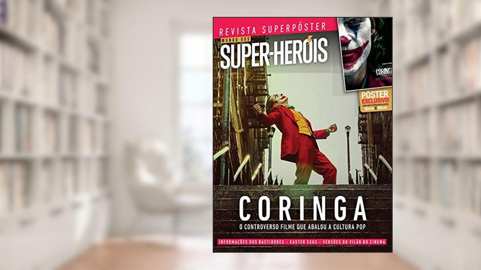 Superpôster Mundo dos Super-Heróis - Coringa: Revista Superpôster, do autor Editora Europa