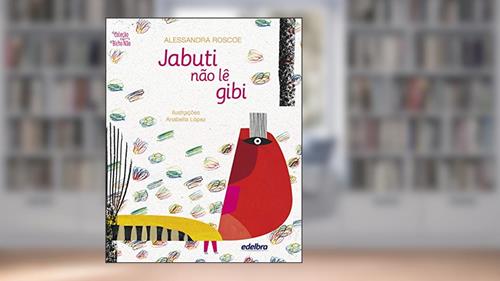 Capa de Jabuti não lê gibi, do autor Alessandra Roscoe