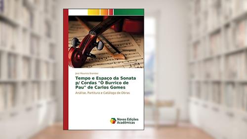 Capa de Tempo e Espaço da Sonata p/ Cordas 