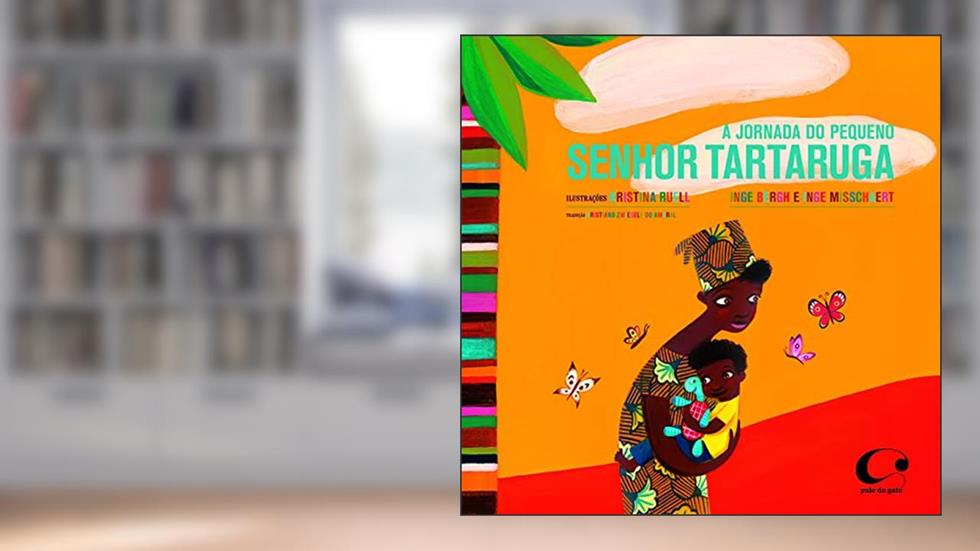 A jornada do pequeno senhor tartaruga, do autor Inge Bergh; Inge Misschaert