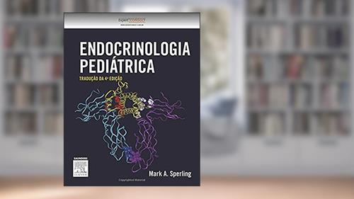 Capa de Endocrinologia pediátrica, do autor Mark Sperling