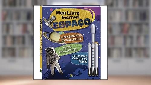 Capa de Meu Livro Incrível... Espaço, do autor Mammoth World