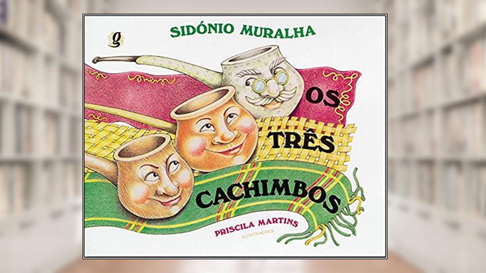 Os três cachimbos, do autor Sidónio Muralha