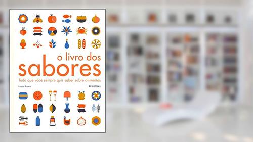 Capa de O Livro dos Sabores, do autor Laura Rowe