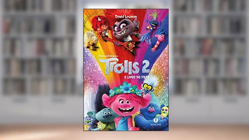 Capa de Trolls 2 - O Livro do Filme, do autor David Lewman; Fabio Laguna