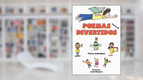 Capa de Poemas Divertidos - Volume 2, do autor Flávio Colombini