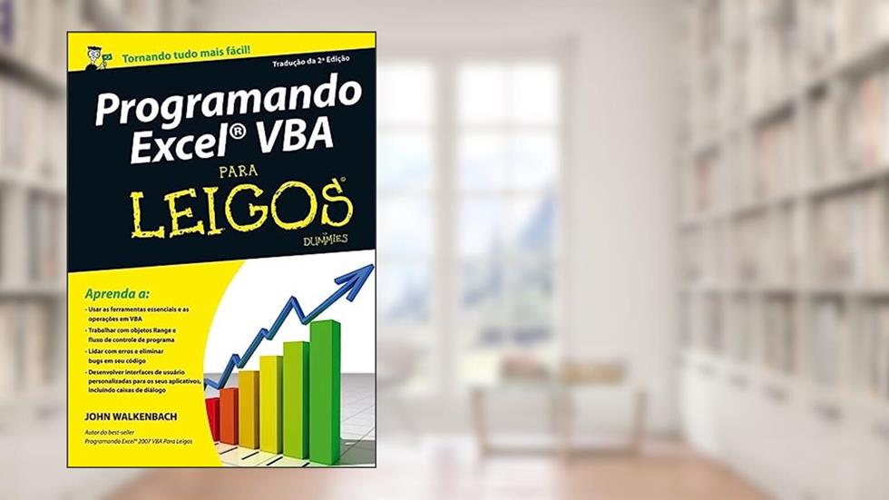 Programando Excel vba Para Leigos, do autor John Walkenbach