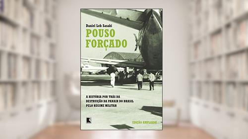Capa de Pouso forçado, do autor Daniel Leb Sasaki