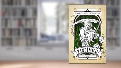 Capa de PANDÊMICO!: um livro de contos que une medos e fobias aflorados pelo isolamento social, do autor Outside.co selo editorial; Caroline Favret; Caru Moutsopoulos