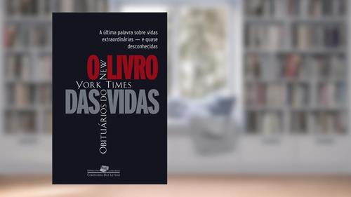 Capa de O livro das vidas, do autor New York Times