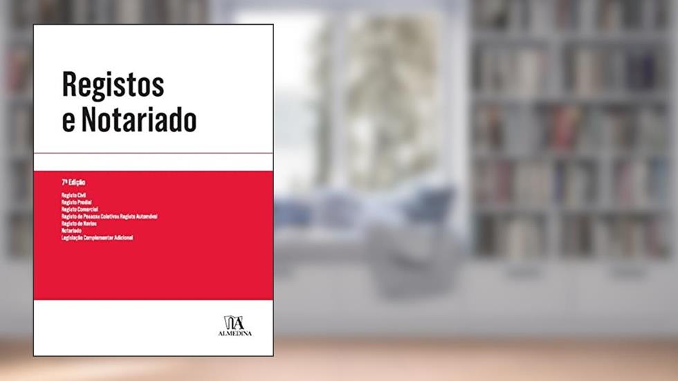 Registos e Notariado, do autor Almedina