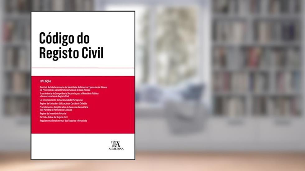 Código do Registo Civil, do autor Edições Almedina