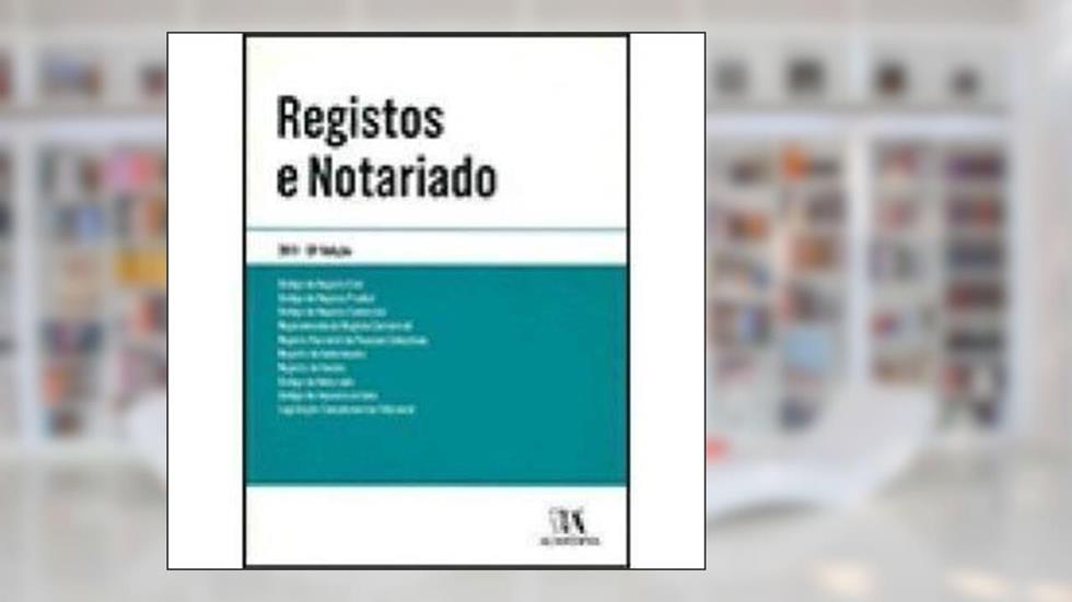 Registos E Notariado - Edição De Bolso, do autor BDJUR