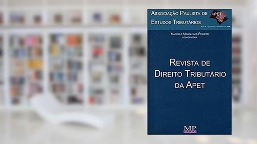 Capa de Revista De Direito Tributário Da Apet, do autor Marcelo Magalhães Peixoto