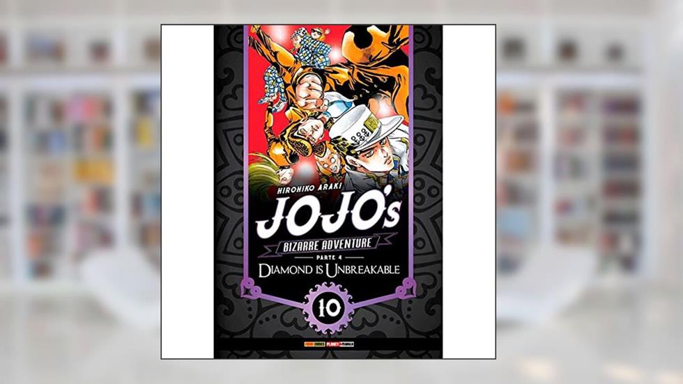 Jojo's Bizarre Adventure Parte 4: Diamond is Unbreakable Vol. 10, do autor Hirohiko Araki