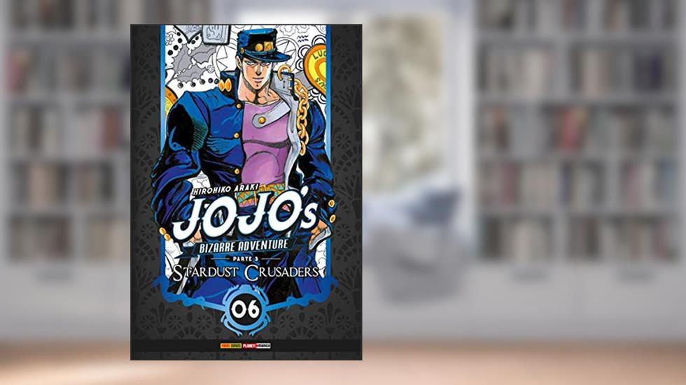 Jojo's Bizarre Adventure - Parte 3: Stardust Crusaders Vol. 6, do autor Hirohiko Araki