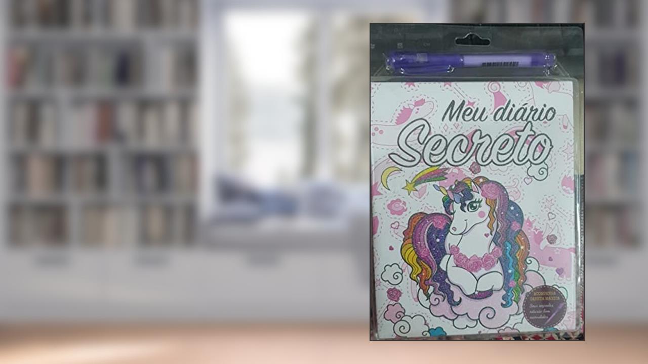 Diário Secreto - Unicórnio Branco: com Caneta Mágica, do autor Equipe Pae Editora
