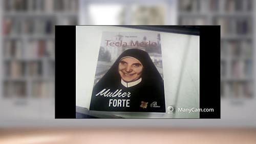 Capa de Tecla Merlo - Mulher forte, do autor Olga Ambrosi