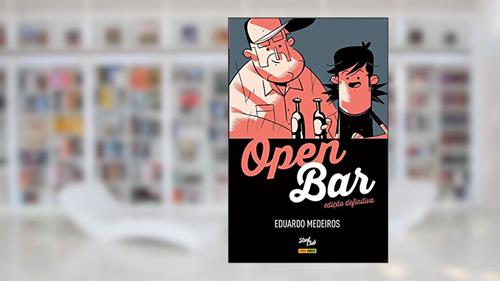 Capa de Open bar - Edição Definitiva, do autor Eduardo Medeiros