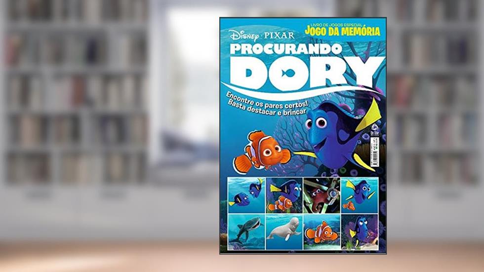 Disney Pixar - Procurando Dory - Livro de jogos especial - Jogo da memória, do autor On Line Editora
