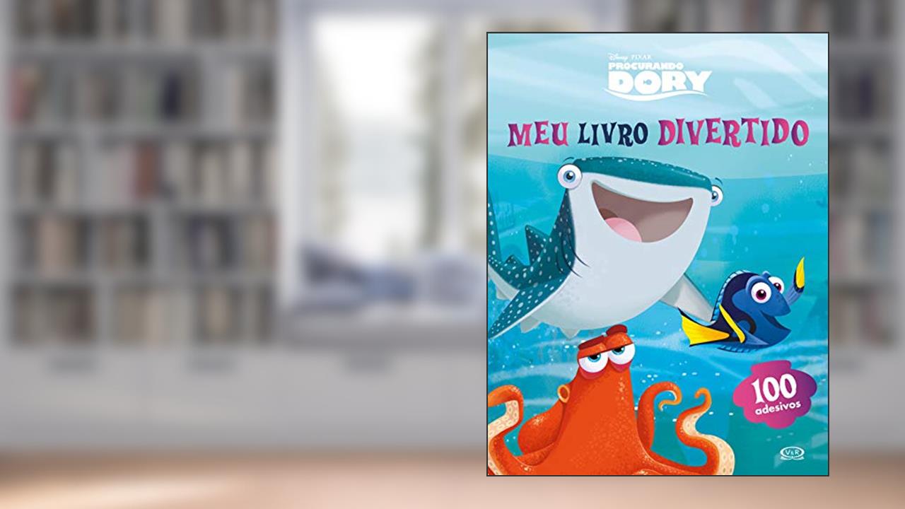 Procurando Dory: meu livro divertido, do autor Disney