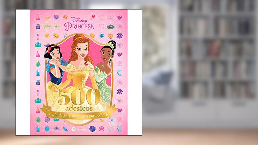 500 Adesivos Princesa, do autor Culturama