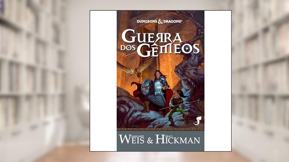 Lendas de Dragonlance Vol. 2 - Guerra dos Gêmeos, do autor Margaret Weis; Tracy Hickman