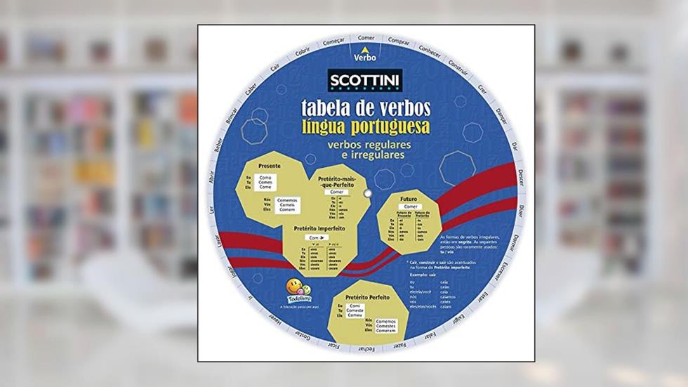 Scottini Tabela de Verbos da Língua Portuguesa (Disco), do autor ALFREDO SCOTTINI