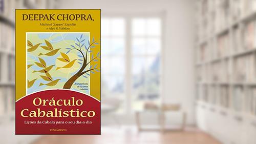 Capa de Oráculo Cabalístico, do autor Deepak Chopra