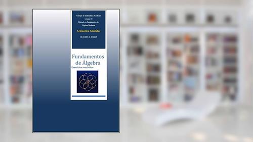 Capa de Aritmética Modular: Fundamentos de Álgebra, do autor CLAUDIA SABBA