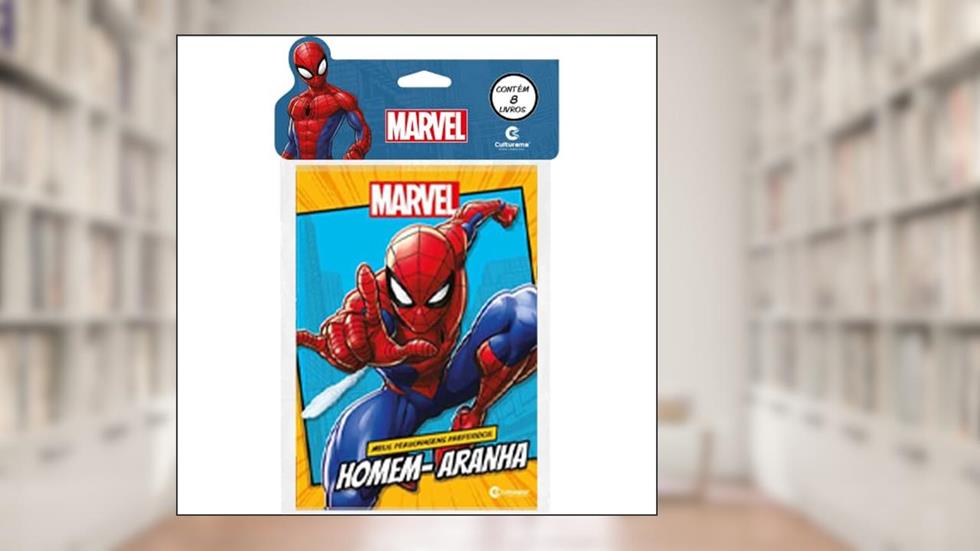 Solapa Com 8 Livros Marvel, do autor Naihobi S. Rodrigues