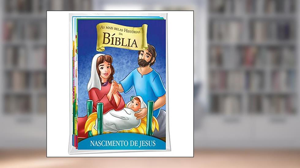 Solapa Média de Histórias - As mais belas histórias da Bíblia (pct com 08 livros diferentes), do autor Bicho Esperto