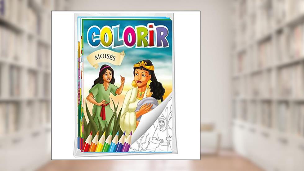 Solapa Média de Colorir - Bíblia (pct com 08 livros diferentes), do autor Bicho Esperto